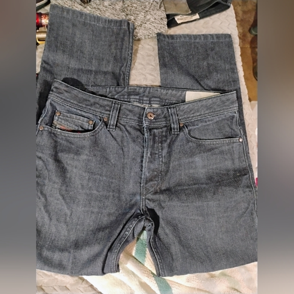 Diesel Industry Men’s Dark Denim Jeans - Size 29x32 - Slim Straight
